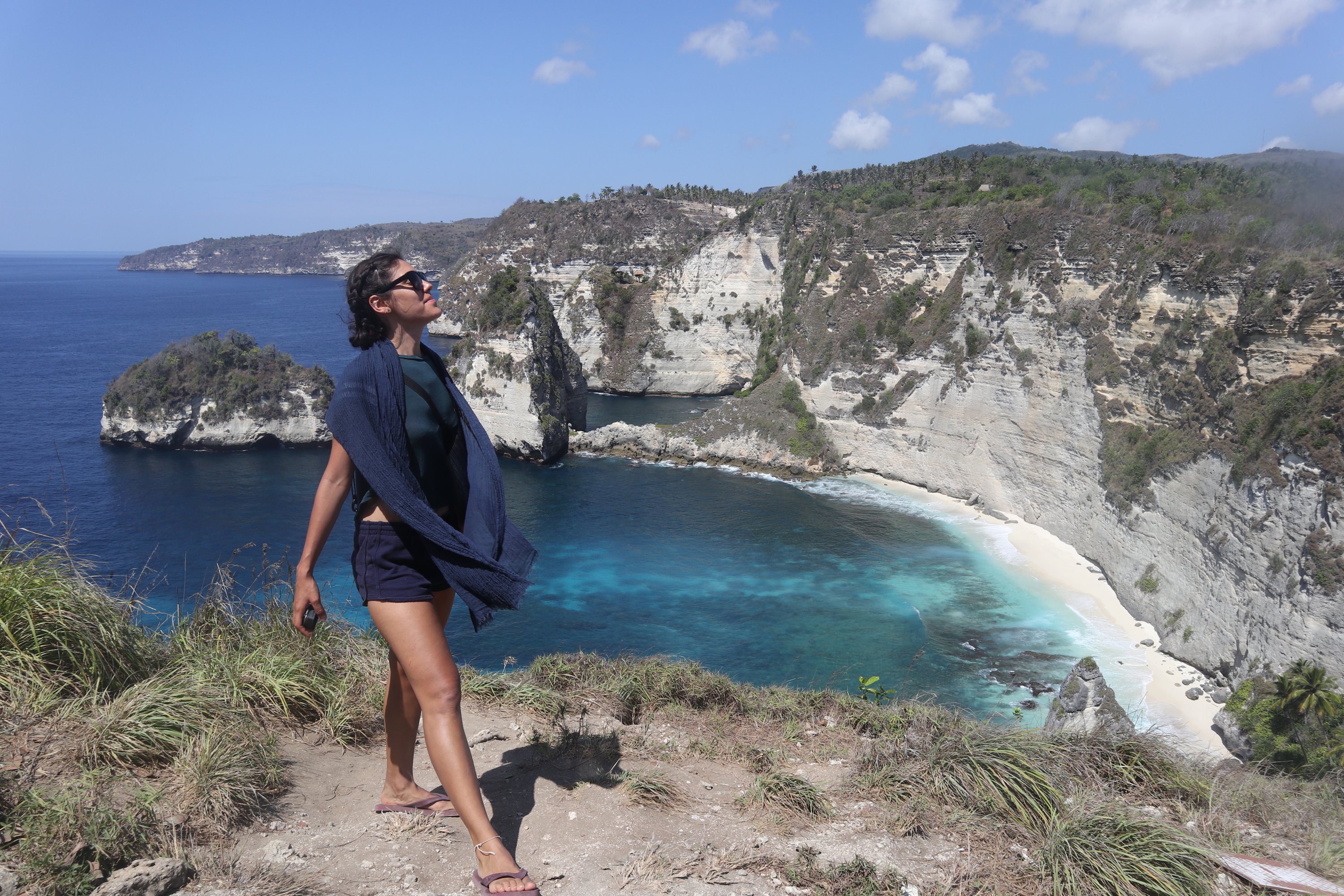 This place is amazing, the blue is incredible, and the view unbelievable. Atuh beach , Nusa Penida Island, Indonesia, South East Asia. 